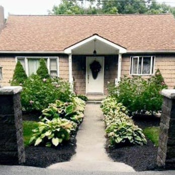 Santini's Landscape - New Pillars installed mailbox and all - Snow Removal Near Me - Marlboro, New York Santini's Landscape - New Pillars installed mailbox and all - Snow Removal Near Me - Marlboro, New York