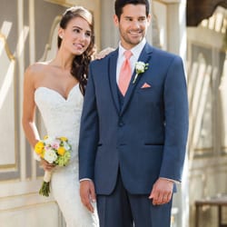 Minsky Formal Wear - Slate Blue Notch Lapel Tuxedo at Minsky Formal Wear.