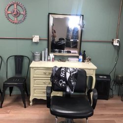 Steampunk Hair - Salon area stations