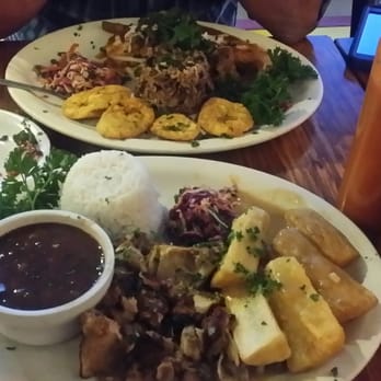 Pambiche - Plato Cubano and Pescado con coco ....two really great dishes - Cuban Near Me - Portland, Oregon Pambiche - Plato Cubano and Pescado con coco ....two really great dishes - Cuban Near Me - Portland, Oregon