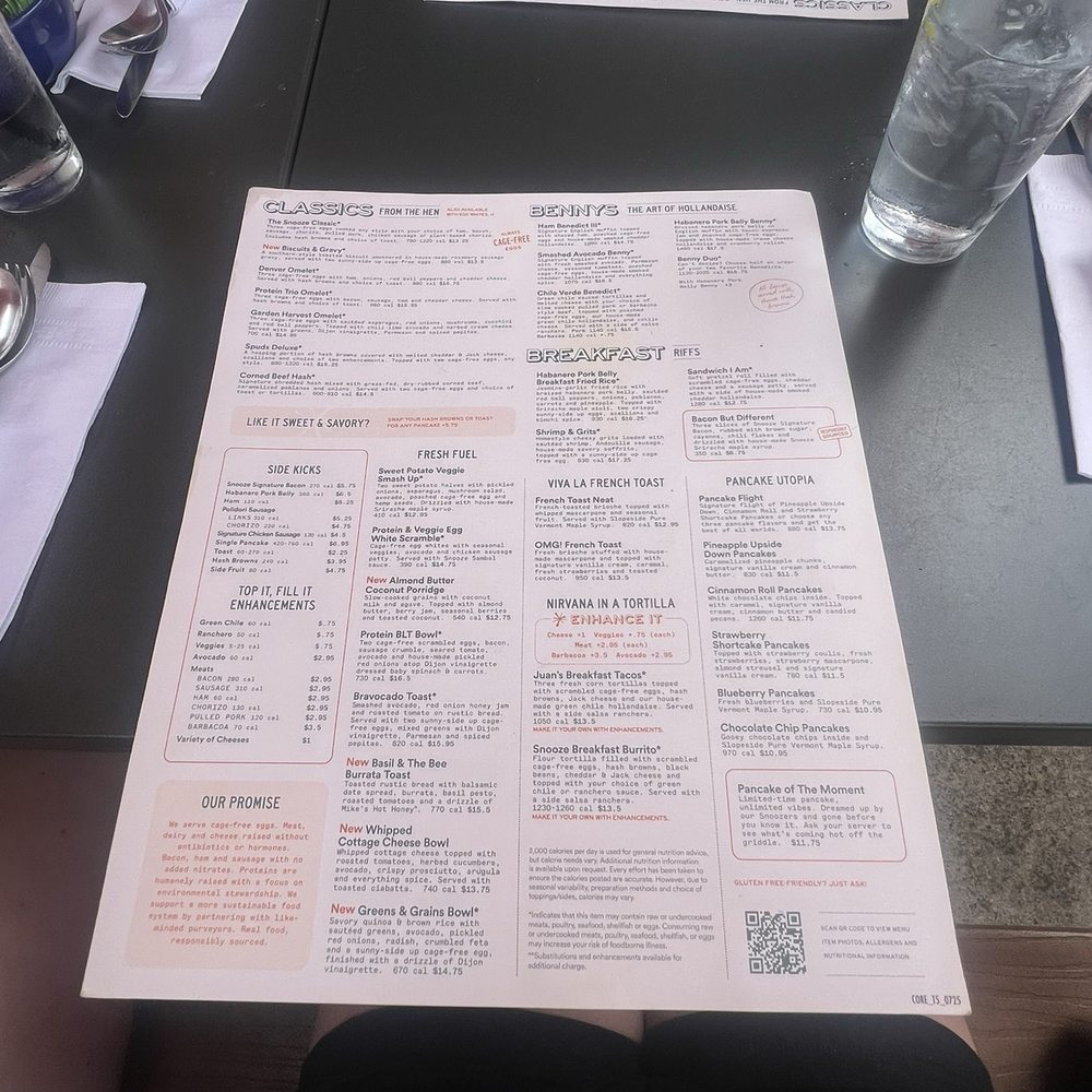 Snooze, an A.M. Eatery - menu - Breakfast & Brunch Near Me - Atlanta, Georgia Snooze, an A.M. Eatery - menu - Breakfast & Brunch Near Me - Atlanta, Georgia