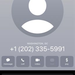Fake phone number