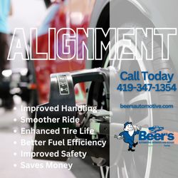 Beer's Automotive Services and Repair - Alignment Specialists!