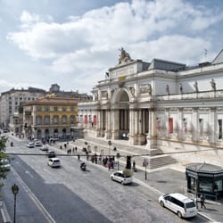 Palazzo delle Esposizioni - View from hotel Giolli just in front
