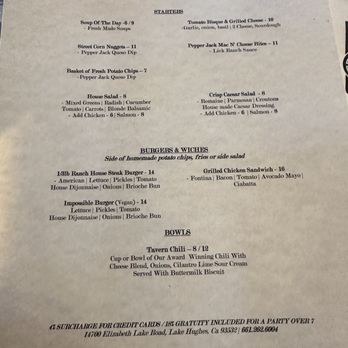 Salt Lick Tavern - Menu Current - Bars Near Me - Lake Hughes, California Salt Lick Tavern - Menu Current - Bars Near Me - Lake Hughes, California