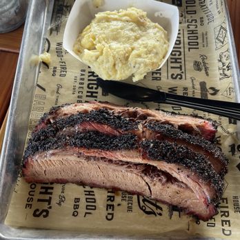Wrights Barbecue Rogers - Brisket by the Pound and Mashed Potatoes. - Barbeque Near Me - Rogers, Arkansas Wrights Barbecue Rogers - Brisket by the Pound and Mashed Potatoes. - Barbeque Near Me - Rogers, Arkansas