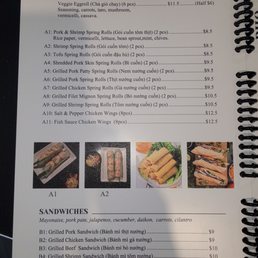 Page 1 menu Page 1 menu