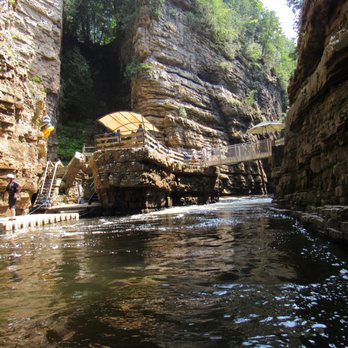 Ausable Chasm - Raft/tube launch site. - Hiking Near Me - Keeseville, New York