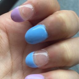 this is so bad. they're so bulky and uneven. i took them off i soon a i got home. a waste of money.