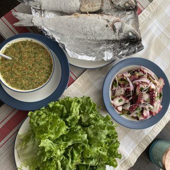 Harbor Fish Market - Grilled Branzini with Thai herbs. - Seafood Markets Near Me - Portland, Maine Harbor Fish Market - Grilled Branzini with Thai herbs. - Seafood Markets Near Me - Portland, Maine
