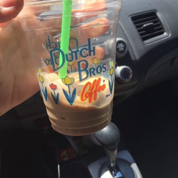Dutch Bros Coffee - Granita thing -- DEE * LISH * US and not too sweet; they made it just right! I liked it so much I gave myself a brain freeze! - Coffee & Tea Near Me - Spokane, Washington