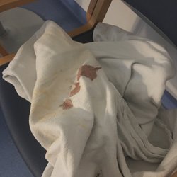 Klinikum Sindelfingen- Böblingen Kliniken Böblingen Frauenklinik - I finally took off the blanket after day three it was so disgusting and it sat on the chair for days, it was still there when I left.