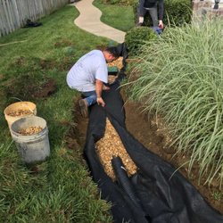 Koppers Quality Waterproofing - French Drain Installation and landscaping
