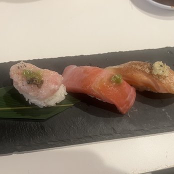 Seabutter - Taste of Sea Butter - Hye, Toro, and Salmon Truffle. Very good and,no pun intended, buttery! - Japanese Near Me - Westlake Village, California Seabutter - Taste of Sea Butter - Hye, Toro, and Salmon Truffle. Very good and,no pun intended, buttery! - Japanese Near Me - Westlake Village, California