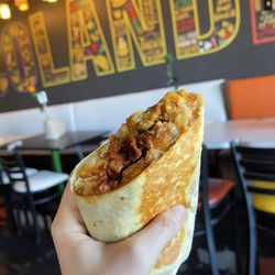 Tacolandia - El Máximo Burrito Only half!