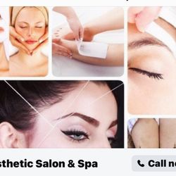 Aesthetic Salon and Spa - Eyebrows thread & eyebrows wax, waxing service, facial service.