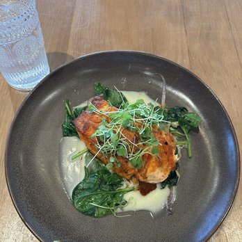 Cala - Harissa grilled salmon - Mediterranean Near Me - Scottsdale, Arizona