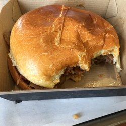 McDonald's - Sweet bbq bacon burger on an artisan roll. The reality.