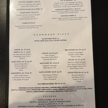 Fatto A Mano - Complete menu - Italian Near Me - North Fort Myers, Florida Fatto A Mano - Complete menu - Italian Near Me - North Fort Myers, Florida