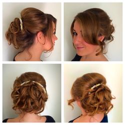 Mika Make-Up Artist - Messy updo, with more volume.