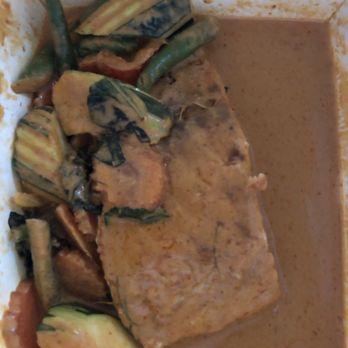 Bai Tong Thai Bistro - Panang salmon (to go) - Thai Near Me - Saratoga, California Bai Tong Thai Bistro - Panang salmon (to go) - Thai Near Me - Saratoga, California