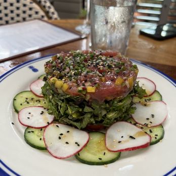 Hudson House - Tuna tower - Seafood Near Me - Addison, Texas Hudson House - Tuna tower - Seafood Near Me - Addison, Texas
