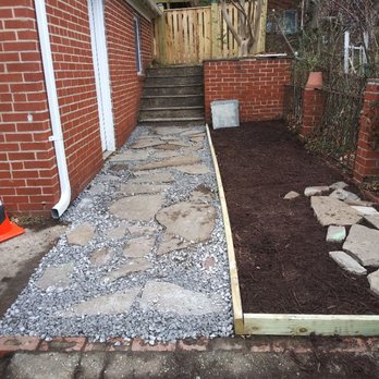 JS Lawncare - a gravel path with steps leading up to a house - Lawn Services Near Me JS Lawncare - a gravel path with steps leading up to a house - Lawn Services Near Me