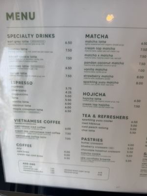 Menu photo 5 Bonsai Coffee Bar Los Angeles, CA