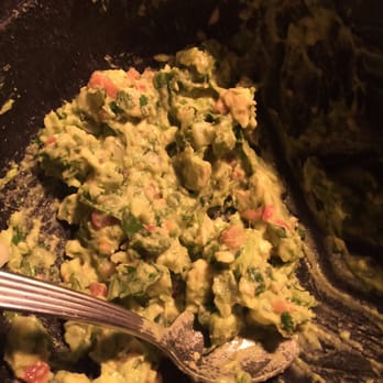 Casa Grande Mexican Grill - Spicy guacamole (what's left of it! It was yummy!) - Mexican Near Me - Fort Wayne, Indiana
