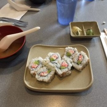 Ohkura Restaurant - California roll, part of my Tuesday "B" Lunch Special. - Sushi Bars Near Me - Fairfield, California Ohkura Restaurant - California roll, part of my Tuesday "B" Lunch Special. - Sushi Bars Near Me - Fairfield, California