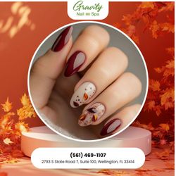 Gravity Nails & Spa - Wrap up in a cozy sweater and stop by for some much-needed me-time. We're here for you!