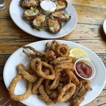 The Old Wagon Saloon and Grill - Calamari Potato Boats - Bars Near Me - San Jose, California The Old Wagon Saloon and Grill - Calamari Potato Boats - Bars Near Me - San Jose, California