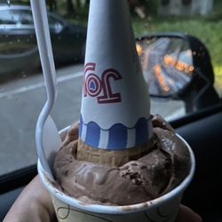 Eulinda's Ice Cream - Dark chocolate chip w/ brownies