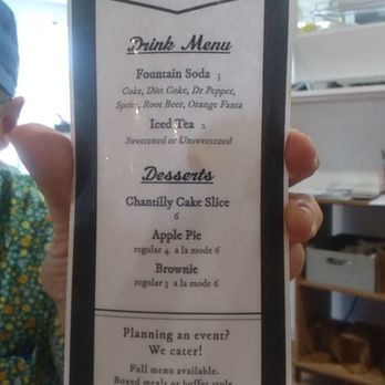 Upscale Rio - The drinks and desserts menu.  We didn't partake as  they are generous with their portions. - Burgers Near Me - Rio Rancho, New Mexico