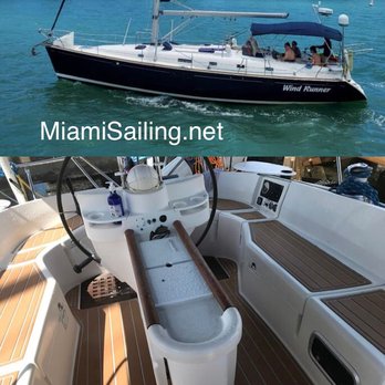 Miami Sailing Private Charters - Wind Runner Miami Sailing on Biscayne Bay - Boat Charters Near Me - Miami, Florida Miami Sailing Private Charters - Wind Runner Miami Sailing on Biscayne Bay - Boat Charters Near Me - Miami, Florida