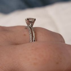 Avianti Jewelry - added horizontal supports with the new setting