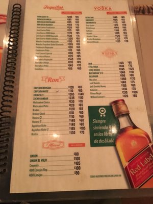 Menu photo 2 Las de Guanatos Cancún, ROO Menu photo 2 Las de Guanatos Cancún, ROO