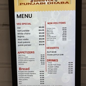 Bristol Punjabi Dhaba - Food Trucks Near Me - Bristol, Virginia