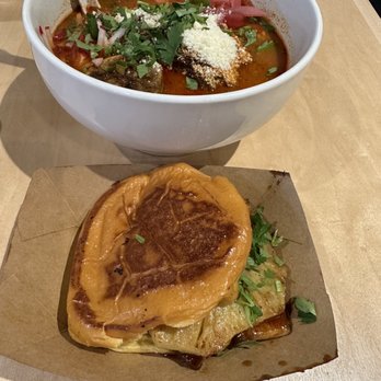 Remix Ramen - Pork belly sando - Ramen Near Me - Edmond, Oklahoma Remix Ramen - Pork belly sando - Ramen Near Me - Edmond, Oklahoma