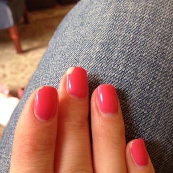 Nail Station - Not even a week old no chip manicure!  4 out of 5 nails chipping!!!  The other hand is the same! - Nail Salons Near Me - Chicago, Illinois