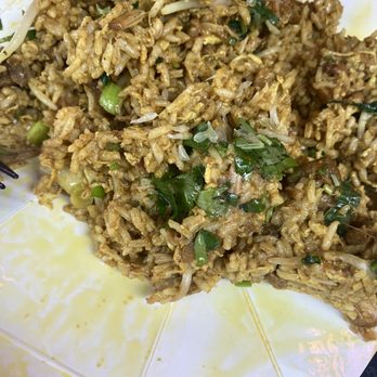 The Rice Box - Curry Fried Rice with chicken - Asian Fusion Near Me - Houston, Texas