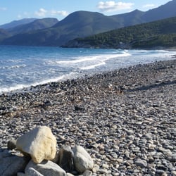 U Sole Marinu - La plage du camping.