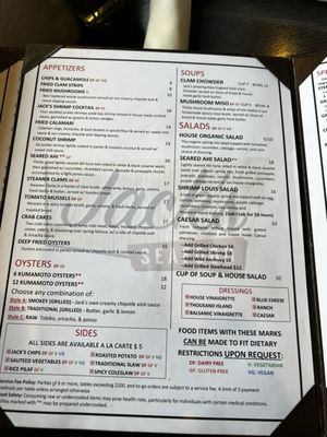 Menu photo 5 Jack's Seafood Eureka, CA