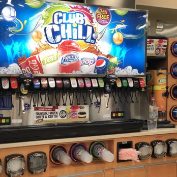 Speedy Cafe - a cold beverage machine with soda, soda, and other beverages - Gas Stations Near Me - Chattanooga, Tennessee