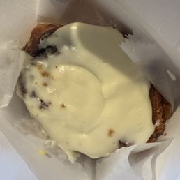 Cinnamon roll - so good! Cinnamon roll - so good!