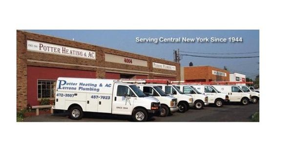 Potter Heating & Air Conditioning-Perrone Plumbing Logo