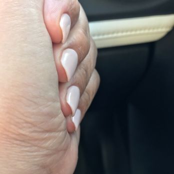 LV Nails And Spa - Super thin super natural looking acrylic nails - Nail Salons Near Me - Los Alamitos, California