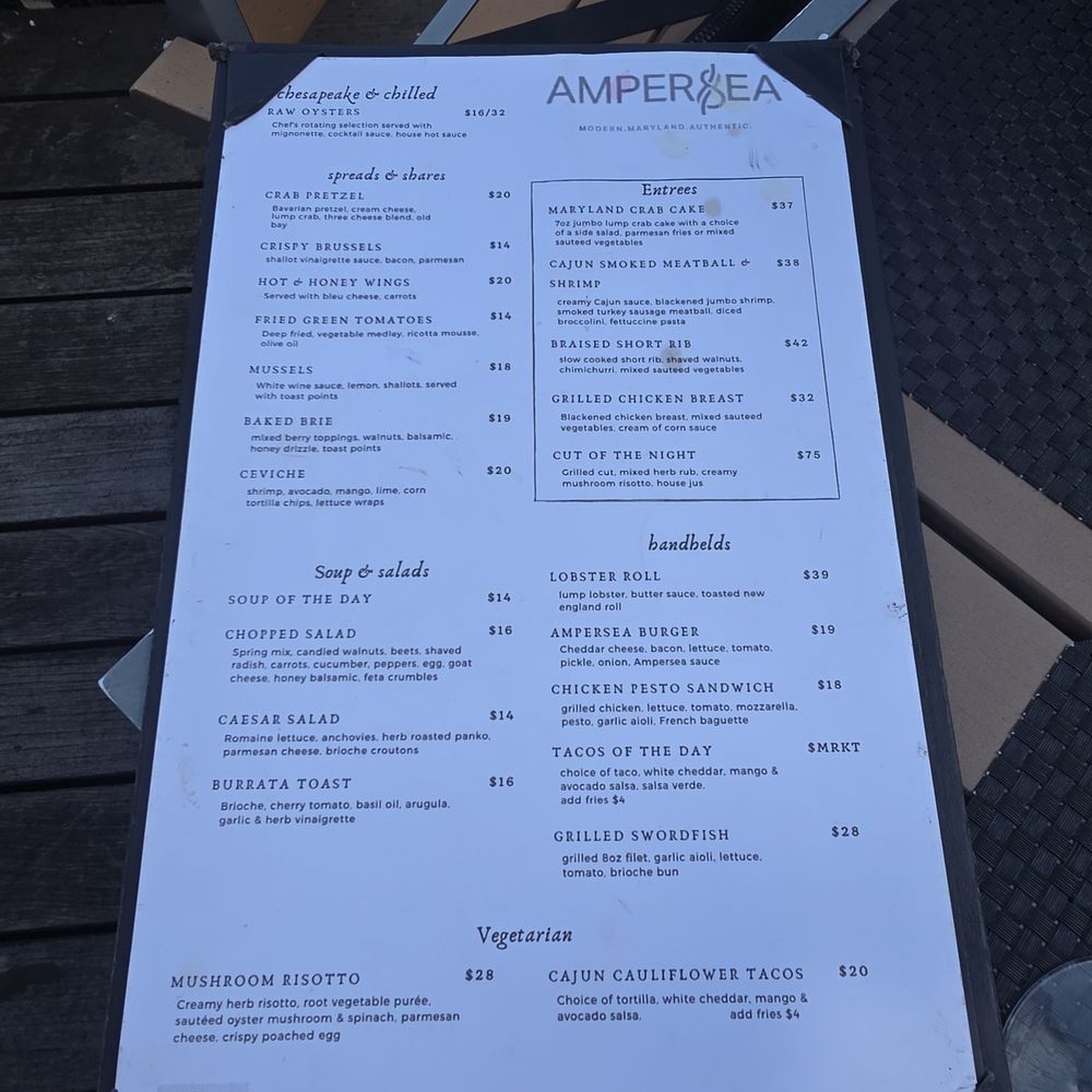 Ampersea - New American Near Me - Baltimore, Maryland Ampersea - New American Near Me - Baltimore, Maryland