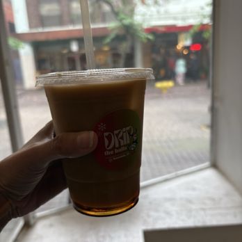 Drip Studio - You can have it in take out cup or in a glass if you decide to drink it there - Coffee & Tea Near Me - Honolulu, Hawaii