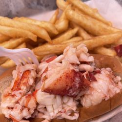 Not Your Ordinary Bistro - Lobster Roll and Fries